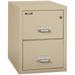 Fireking 2 Drawer Legal 31 D Classic Vertical fireproof File Cabinet-Parchment