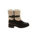 Ugg Boots: Winter Boots Chunky Heel Bohemian Brown Shoes - Women's Size 5 1/2 - Round Toe