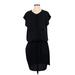 Vince. Casual Dress: Black Print Dresses - Women's Size Small