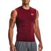 Under Armour Men s HeatGear Compression Shirt (Cardinal/White XXL)