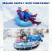 Tomshoo Snow Tube Tube Thicken Snow Pvc Thicken Snow Winter With Handle WinterInflatable Snow Mewmewcat Handles Snow Sled Snow Sled35/43 Inch Inflatable Sleds Snow With Heavy Duty Sleds