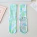 Women Female Pilates Yoga Yoga Socks Tie Dye Grip Socks Sport Yoga Socks Anti Slip Pilates