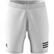 adidas Men s Club 3-Stripe Tennis Shorts (White/Black M)