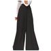 Akiihool Women s Pants for Work Women s Golf Pants Stretch Work Ankle Pants High Waist Dress Pants with Pockets for Yoga Business Travel Casual (Black S)