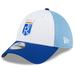 Men's New Era White Kansas City Royals 2024 Batting Practice 39THIRTY Flex Hat