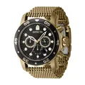 Invicta Watches , Pro Diver Quartz Watch - Black Dial ,Yellow male, Sizes: ONE SIZE