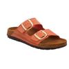 Pantolette ROHDE "Rodigo-D", Damen, Gr. 41, orange, Leder, klassisch, Schuhe, Sommerschuh, Schlappen, Hausschuh mit Schnallenverschlüsse