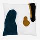 Coussin Carré en Coton (45x45 cm) Oddie Sklum Blanc Cassé - Blanc Cassé