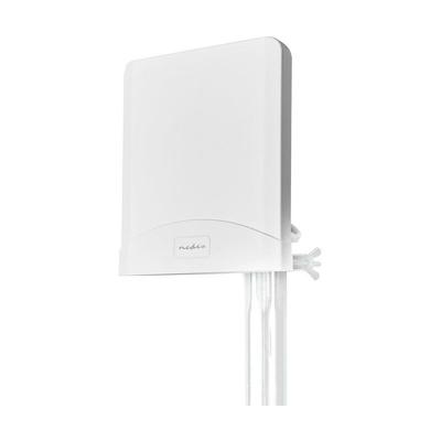 NEDIS Antenne 5G / 4G / 3G Intérieur ou extérieur 698-5000 MHz Blanc - Blanc