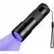 ZVD - Torche uv avec 12 Ampoules led - Lampe Torche ultraviolette 395 nm, Détecteur d'urine pour