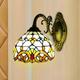 Lampe murale de style Tiffany, style vintage, E27, style vintage, lampe murale, lampe, lampe de