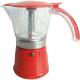 Cafetière italienne rouge 6 tasses - INCASA