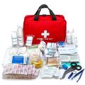 300 pièces Trousse de secours complète sac d'urgence pour trousse de premiers soins sos ZebraA