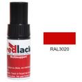 Peinture flacon retouche ral 3020 Brillant multisupport Redlack ral 3020 Bril