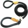 1.5 m Laisse de Chien en Nylon, Noir Corde Laisse Chien, Laisse Chien Corde, Laisse Dressage Chien,