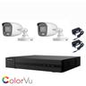 Kit caméra de vision nocturne couleur 2 mpx ahd Hikvision