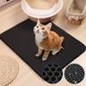 Tapis litière pour chat Tapis de litière pour chat Tapis de litière en nid d'abeille Tapis