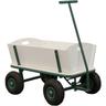 Billy Chariot de Jardin, Bois - vert Chariot pour Jardin, Chariot Jardin 4 Roues Chariot de Plage