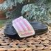 Adidas Shoes | Kids Adidas Adilette Pink & White Shower Slide Flip Flop Sandals. Size 11 | Color: Pink/White | Size: 11g