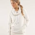 Lululemon Athletica Tops | Lululemon Dont Hurry Up Be Happy Pull Over. Rare!! | Color: White | Size: 8