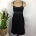 Anthropologie Dresses | Anthropologie Maeve Black Sleeveless Embroidered Bodice Dress 2 | Color: Black | Size: 2