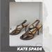 Kate Spade Shoes | Guc Kate Spade Cove Antracite Heels | Color: Silver | Size: 9.5