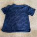 Athleta Tops | Athleta Blue Tie Dye Cotton Baby Tee | Color: Blue/Gray | Size: Xxs