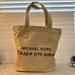 Michael Kors Bags | Michael Kors Saks 5th Avenue Canvas Beach Shopping Tote In Excelente Condition | Color: Black/Cream | Size: Os