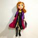 Disney Toys | Disney Parks Anna Frozen 2 Plush Doll Toy Princess New With Tags 18" Tall | Color: Black/Purple | Size: 18" Tall