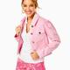 Lilly Pulitzer Jackets & Coats | Lilly Pulitzer Denim Jacket Nwot | Color: Gold/Pink | Size: L