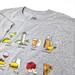 Disney Shirts | Disney Parks Epcot World Showcase Food & Drink Around The World Tshirt Men's L. | Color: Gray | Size: L
