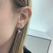 Anthropologie Jewelry | Anthropologie Sterling Silver Hoops Hoop Earrings Dinosaur Trex | Color: Silver | Size: Os