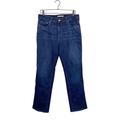 Levi's Jeans | Levi's 505 Straight Blue Jeans Womens 12 Mid-Rise 30.5" Inseam 5 Pocket Stretch | Color: Blue | Size: 12