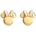 Disney Jewelry | Disney Minnie Mouse Earring In 14k Gold | Color: Gold/Yellow | Size: Os