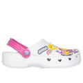 Skechers Girl's Foamies: Heart Charmer - Vibin Friends Shoes | Size 2.0 | White | Synthetic