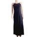 Anthropologie Dresses | Anthropologie Square Neck Maxi Patchwork Outerseams Maxi Dress Size: M | Color: Black | Size: M