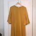 Lularoe Dresses | Euc - Lularoe Maurine Dress - Size Large | Color: Yellow | Size: L