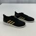 Adidas Shoes | Adidas Womens Qt Racer 2.0 H05800 Black Lace Up Low Top Sneaker Shoes Size 7 | Color: Black | Size: 7