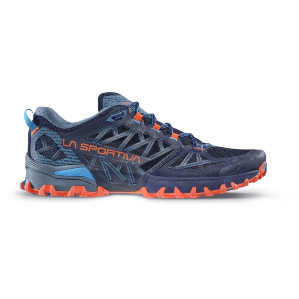 La Sportiva - Bushido III - Trailrunningschuhe 45,5 | EU 45,5 deep sea /rot