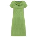 Tranquillo - Women's Kleid mit Wasserfallausschnitt - Kleid Gr L grün