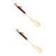 TENDYCOCO 2pcs Long Handle Shoehorn Shoe Lifters Home Shoe Women Shoehorn Kids Shoe Horn Men Shoe Horn Travel Shoe Horn Travel Shoehorn Zinc Alloy Super Long Shoe Stretcher Women's Wood