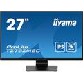 iiyama Prolite T2752MSC-B1 68.6cm 27" IPS LED Monitor FullHD 10 Punkt Multitouch optisch gebondet kapazitiv HDMI DP USB3.2 7H Anti-Fingerprint schwarz