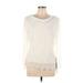 Sheri Martin New York Woman Long Sleeve Top Ivory Cowl Neck Tops - New - Women's Size Large Petite