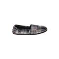 Skechers Flats: Slip-on Stacked Heel Casual Gray Shoes - Women's Size 9 - Round Toe