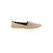 TOMS Flats: Tan Shoes - Women's Size 7 1/2 - Almond Toe