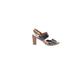 Naturalizer Heels: Brown Snake Print Shoes - Women's Size 8