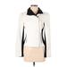 INC International Concepts Jacket: Short Ivory Solid Jackets & Outerwear - Women's Size Small