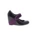 Poetic License Wedges: Purple Shoes - Women's Size 6 - Round Toe