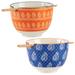 Certified International Carnival Multi Set of 2 Ramen Bowl 2 asst. - 5.75" Diam x 4"