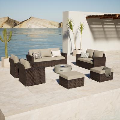 Laguna 7-piece Fire Seating Set